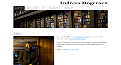 Desktop Screenshot of andreasmogensen.com